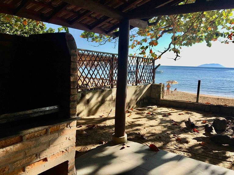 Casa pé na areia - Praia do Curral - Ilhabela