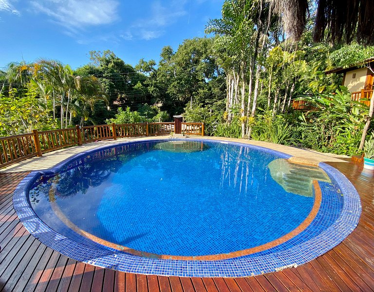 SPA, churrasqueira, piscina, condomínio beira-mar