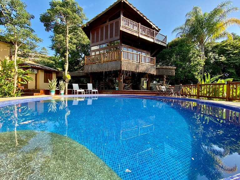 SPA, churrasqueira, piscina, condomínio beira-mar