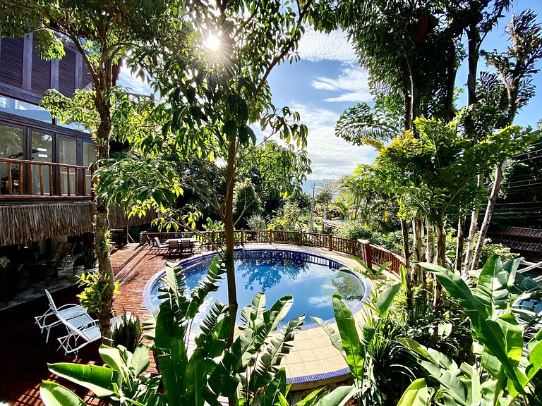 SPA, churrasqueira, piscina, condomínio beira-mar