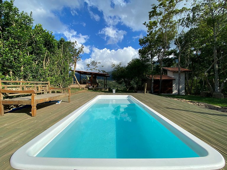 Casa de Montanha na Praia – Alto da Piúva, Ilhabela/SP