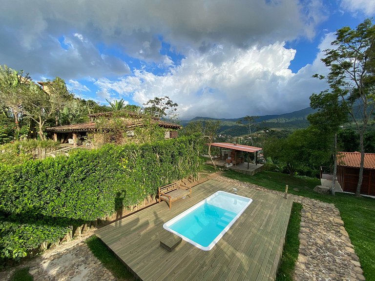 Casa de Montanha na Praia – Alto da Piúva, Ilhabela/SP