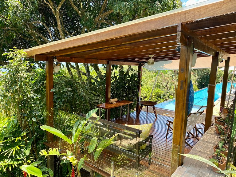 Vila Histórica - Piscina com raia e bela vista