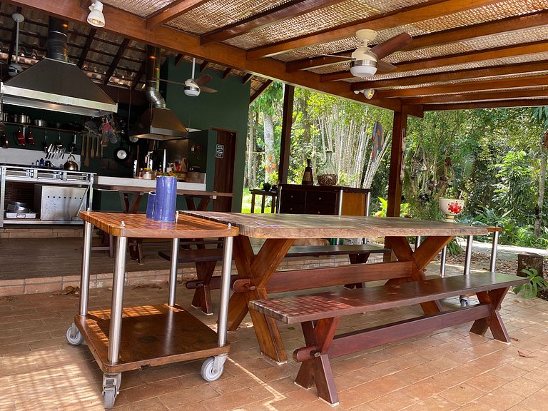 Vila Histórica - Piscina com raia e bela vista