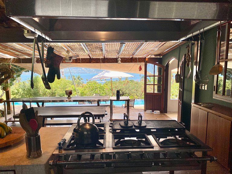 Vila Histórica - Piscina com raia e bela vista
