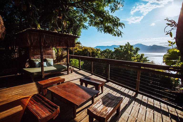 Jacuzzi aquecida, sauna e churrasqueira - Armação