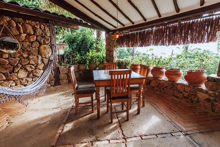 Jacuzzi aquecida, sauna e churrasqueira - Armação