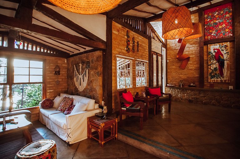 Jacuzzi aquecida, sauna e churrasqueira - Armação