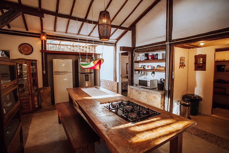 Jacuzzi aquecida, sauna e churrasqueira - Armação