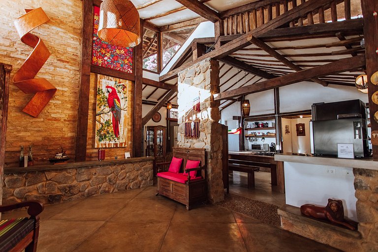 Jacuzzi aquecida, sauna e churrasqueira - Armação