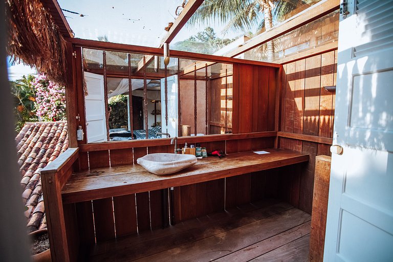 Jacuzzi aquecida, sauna e churrasqueira - Armação