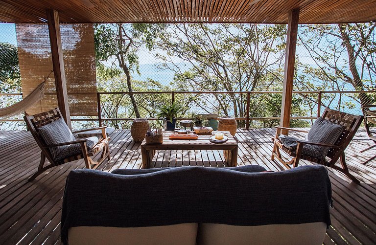 Magnífica costeira, vista incrível, píer e jacuzzi
