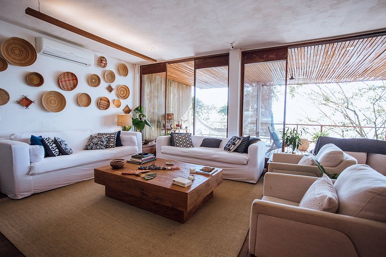 Magnífica costeira, vista incrível, píer e jacuzzi