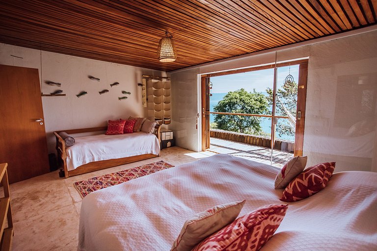Magnífica costeira, vista incrível, píer e jacuzzi