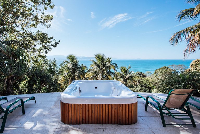 Jacuzzi aquecida, privacidade e vista incrível
