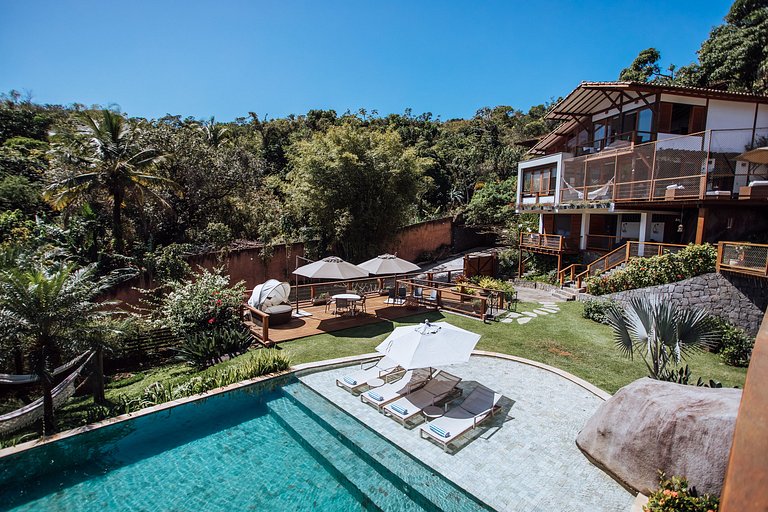 Piscina borda Infinita, vista magnífica para o mar