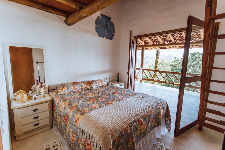 Vista mar, piscina e espaço gourmet