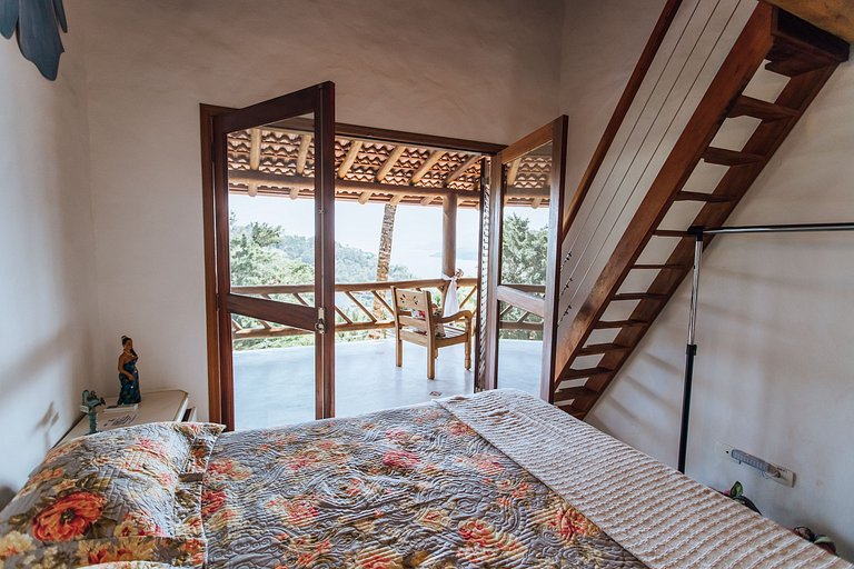 Vista mar, piscina e espaço gourmet