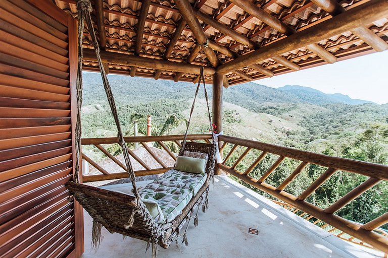 Vista mar, piscina e espaço gourmet