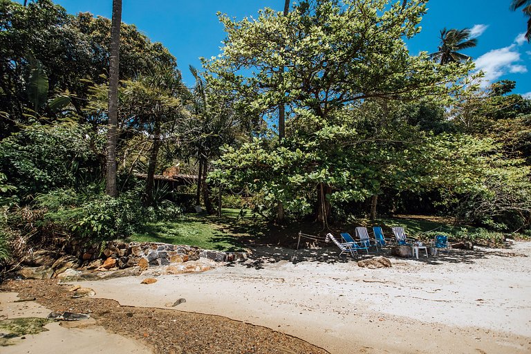 Casa pé na areia na exclusiva Praia do Arrozal