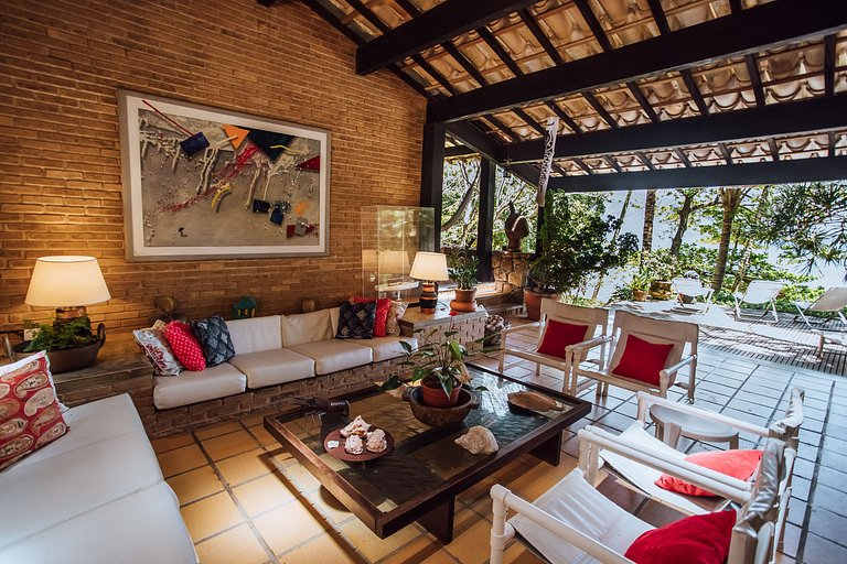 Casa pé na areia na exclusiva Praia do Arrozal