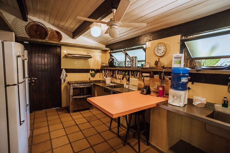 Casa pé na areia na exclusiva Praia do Arrozal
