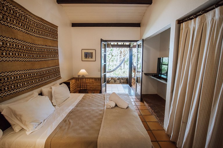 Casa pé na areia na exclusiva Praia do Arrozal