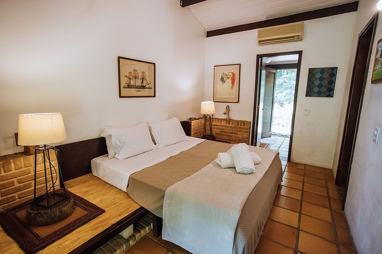 Casa pé na areia na exclusiva Praia do Arrozal