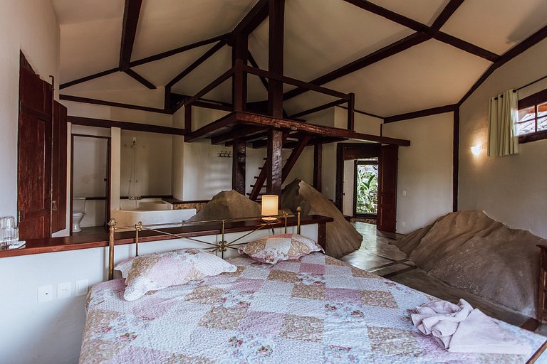 Piscina, píer e conexão com a natureza