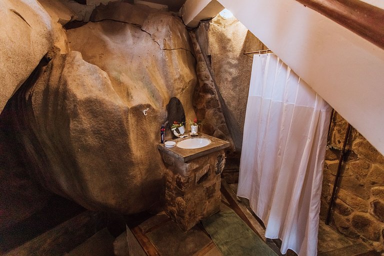 Piscina, píer e conexão com a natureza