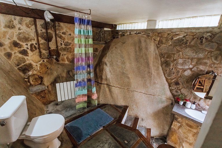 Piscina, píer e conexão com a natureza