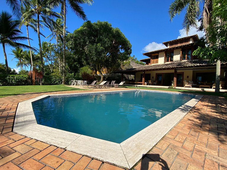 Casa pé na areia, piscina aquecida e área gourmet