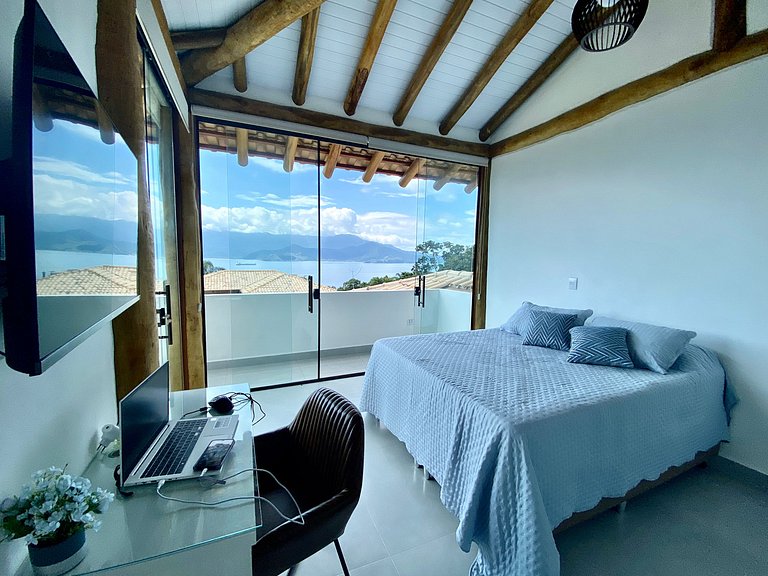 Casa incrível em condomínio - piscina e vista