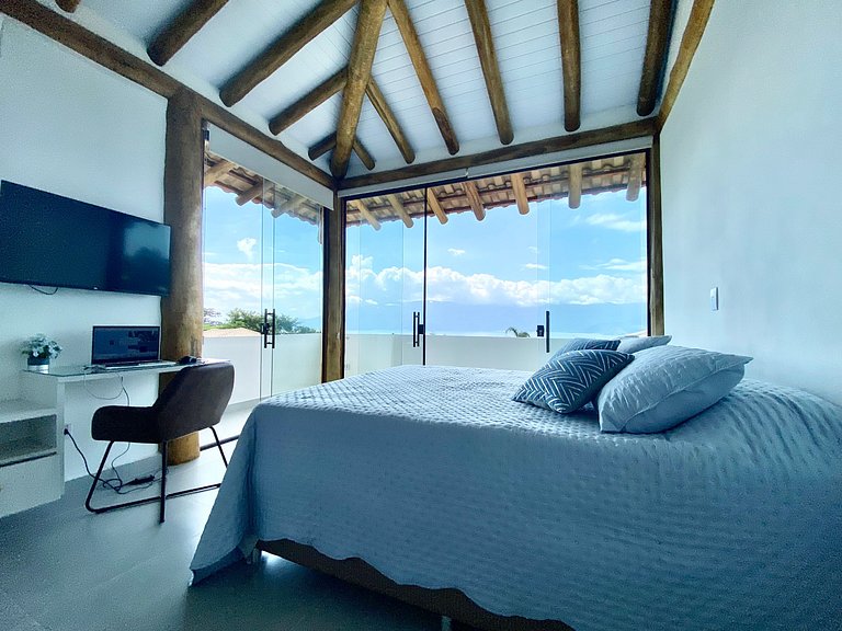 Casa incrível em condomínio - piscina e vista