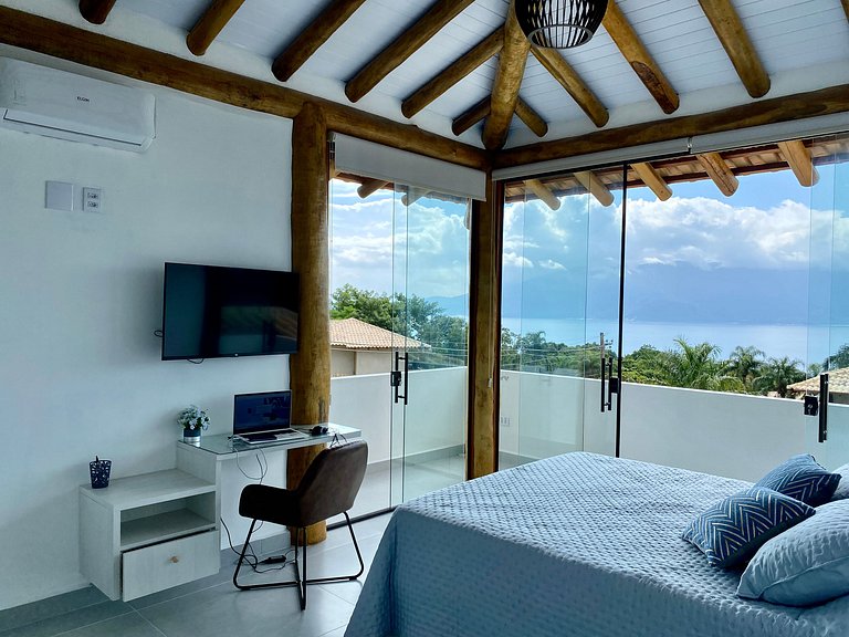 Casa incrível em condomínio - piscina e vista