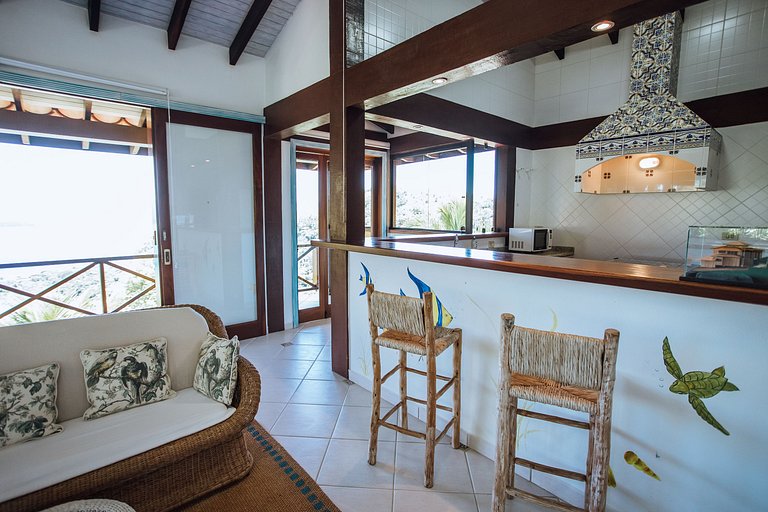 Piscina, espaço, conforto e vista incrível