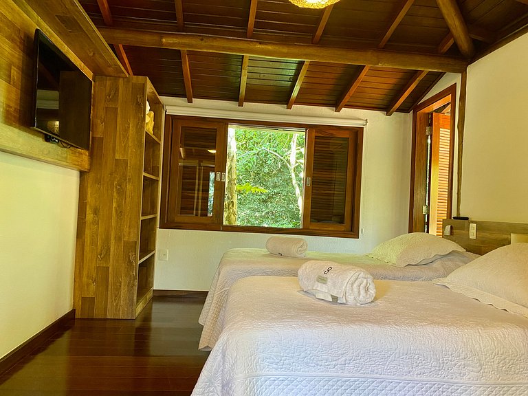 Experiência meio à Mata e SPA aquecido - Ilhabela