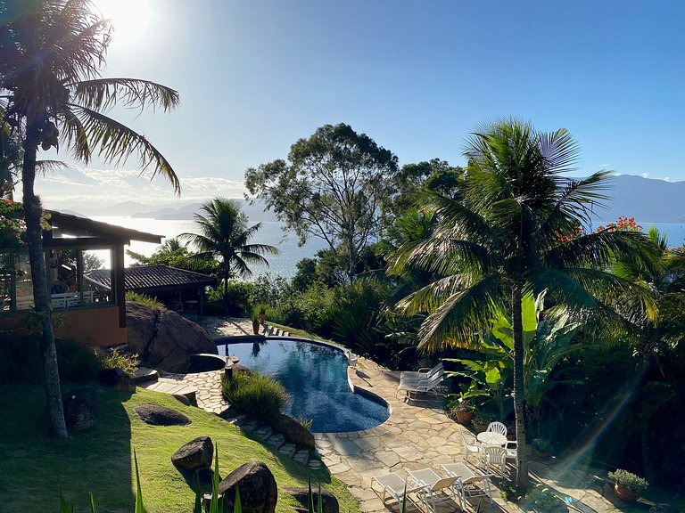 Refúgio, vista magnífica, piscina, churrasqueira