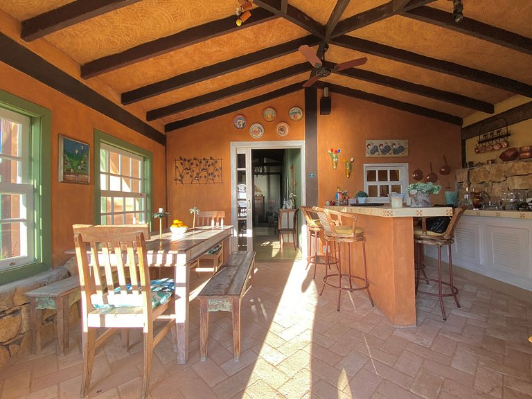 Refúgio, vista magnífica, piscina, churrasqueira