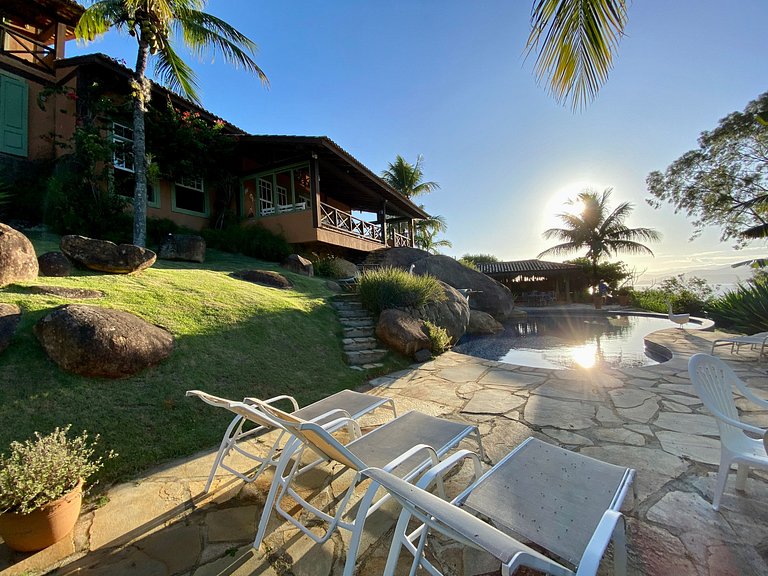 Refúgio, vista magnífica, piscina, churrasqueira