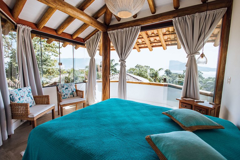Ilhabela com luxo, conforto e vista incrível
