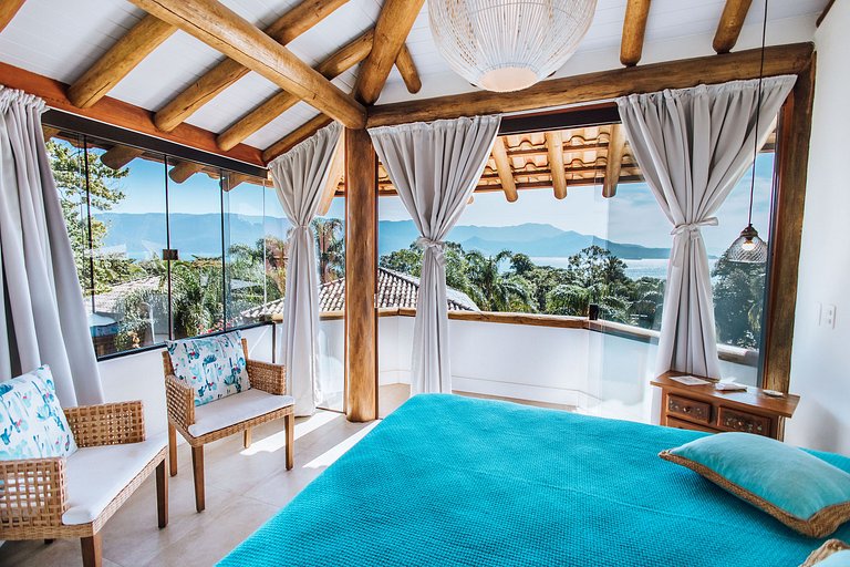 Ilhabela com luxo, conforto e vista incrível
