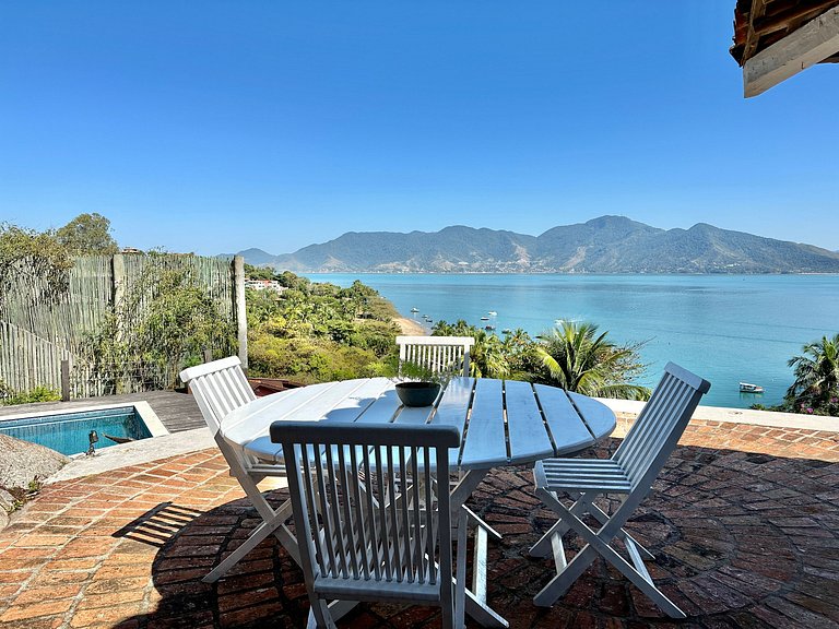 Vista deslumbrante, piscina, sauna, churrasqueira