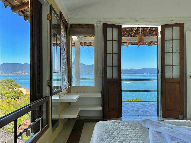 Vista deslumbrante, piscina, sauna, churrasqueira