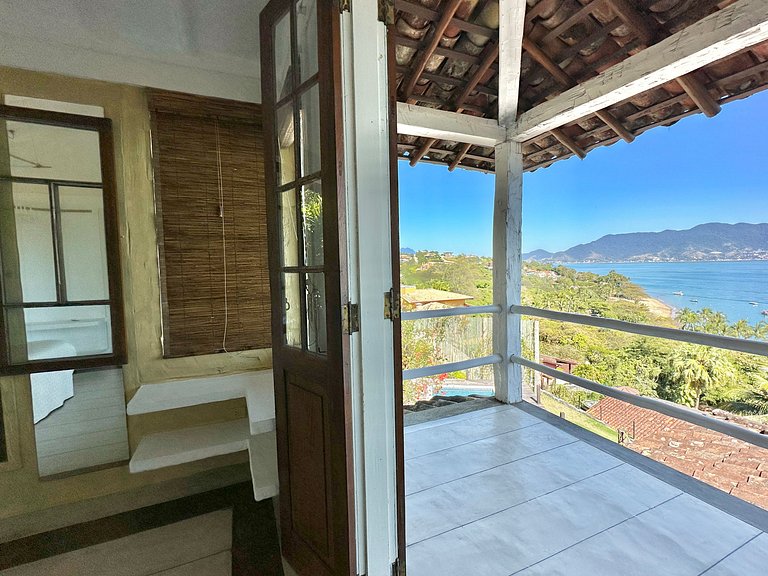 Vista deslumbrante, piscina, sauna, churrasqueira