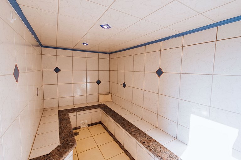 Costeira incrível, piscina, vista mar e sauna!