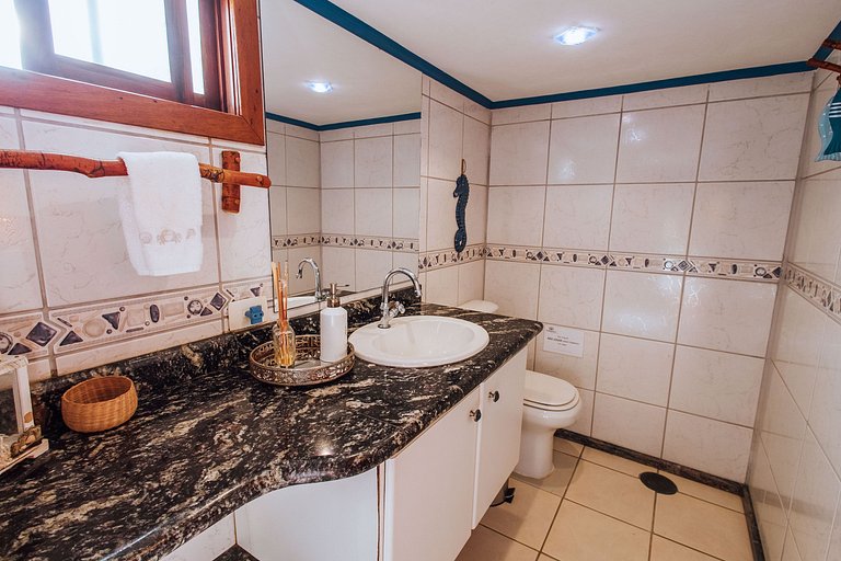 Costeira incrível, piscina, vista mar e sauna!