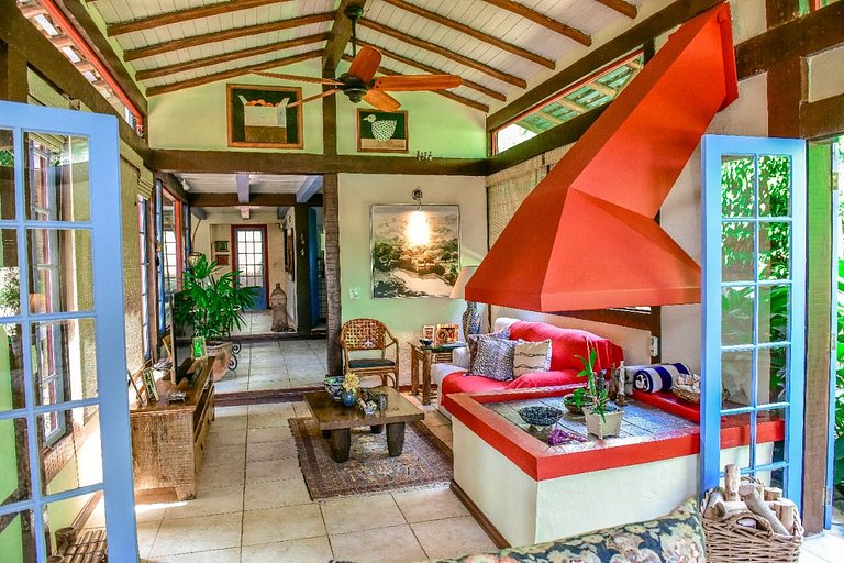 Casa encantadora na Praia do Engenho - Ilhabela