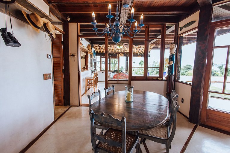 Casa acolhedora, piscina, área gourmet - Engenho