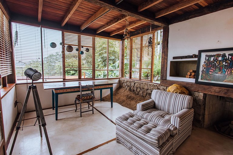 Casa acolhedora, piscina, área gourmet - Engenho